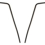 1947-1950 Chevy C10 Pickup Door Window Felt Channel Set