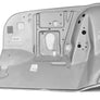 1967-1968 Chevy C10 Pickup Firewall Without A/C, RWD