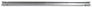 1950-1967 T1 Bus Cargo Floor U Cross Brace Front