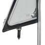 1968-1972 Chevy C10 Pickup Vent Window Assembly Chrome w/Clear w/3 Bracket hole LH