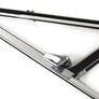 1968-1972 Chevy C10 Pickup Vent Window Assembly Chrome w/Clear LH