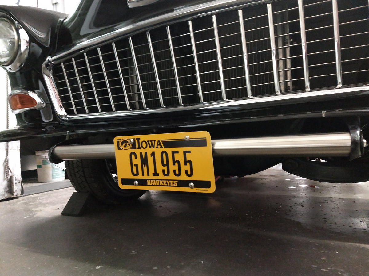 5557 Chevy Gasser Stainless Front Spreader Bar Steelhorse Design