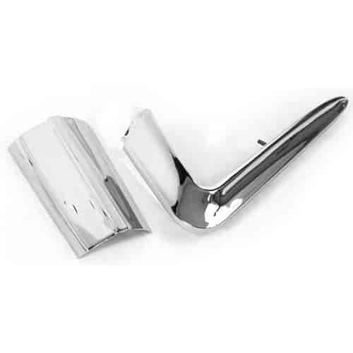 1957 Chevy Bel Air/210/150 Quarter Vertical & Top Fin Moulding Kit w/Bolt-On Insert 1 Piece Style LH