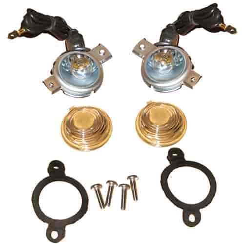 1956 Chevy Bel Air License Plate Light Assembly