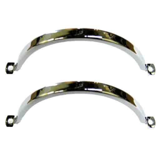 thumbnail image 2 of 1955 Chevy 55 Chevrolet Stainless Steel Tail Light Bands - Pair (Left & Right) By KNS 2 of 6