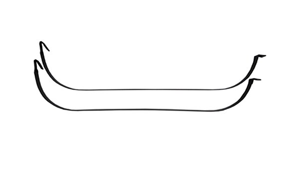 1955-1957 Chevy Bel Air Fuel Tank Strap, Pair