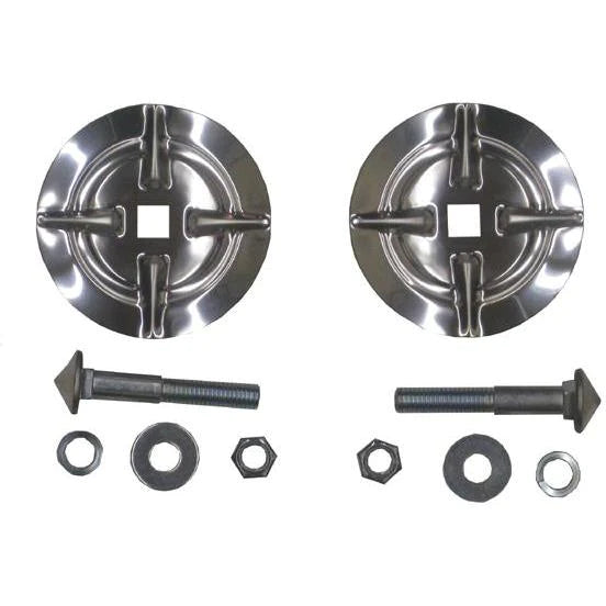 1957 Chevy Bel Air Bumper Insert, Bullet w/Hardware