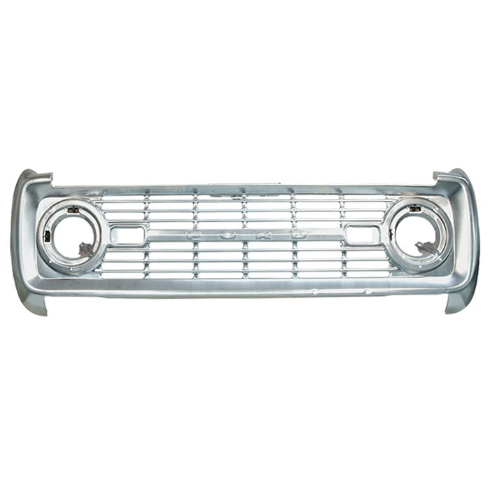 1969-1977 Ford Bronco Grille Shell - F O R D