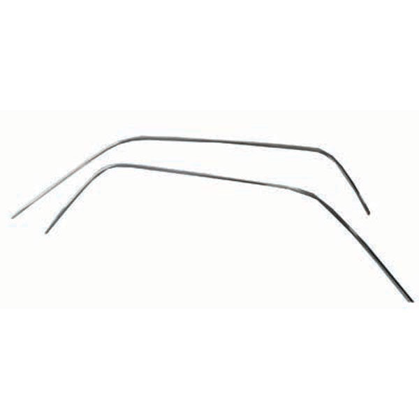 1964-68 Mustang Coupe Drip Rail Molding (Pair)