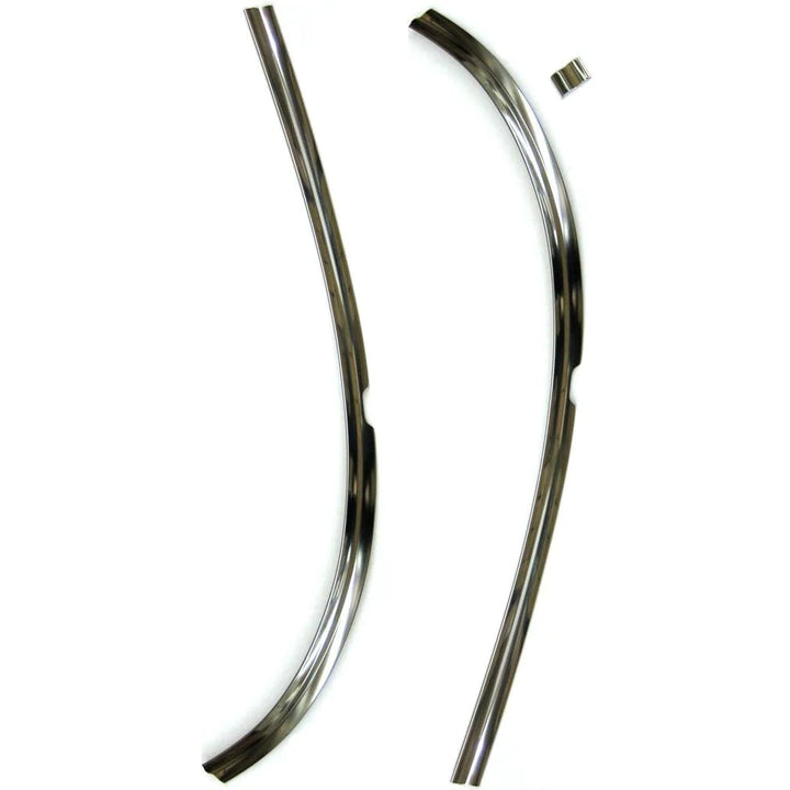 1957 Chevy Bel Air Windshield Molding, Front Lower, 3 Piece