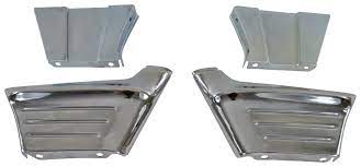 1956 Chevy Bel Air Fender Extension w/Brackets Pair