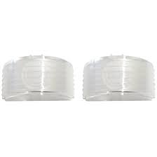 1955 Chevy Bel Air Back Up Light Lens, Pair