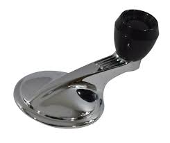 1958-1960 Chevy Bel Air Vent Window Crank Handle, Clear Knob