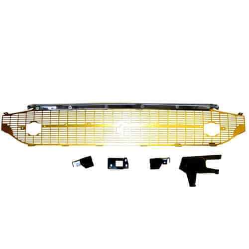 1957 Chevy 150 Series Grille, Gold, Chrome Brace